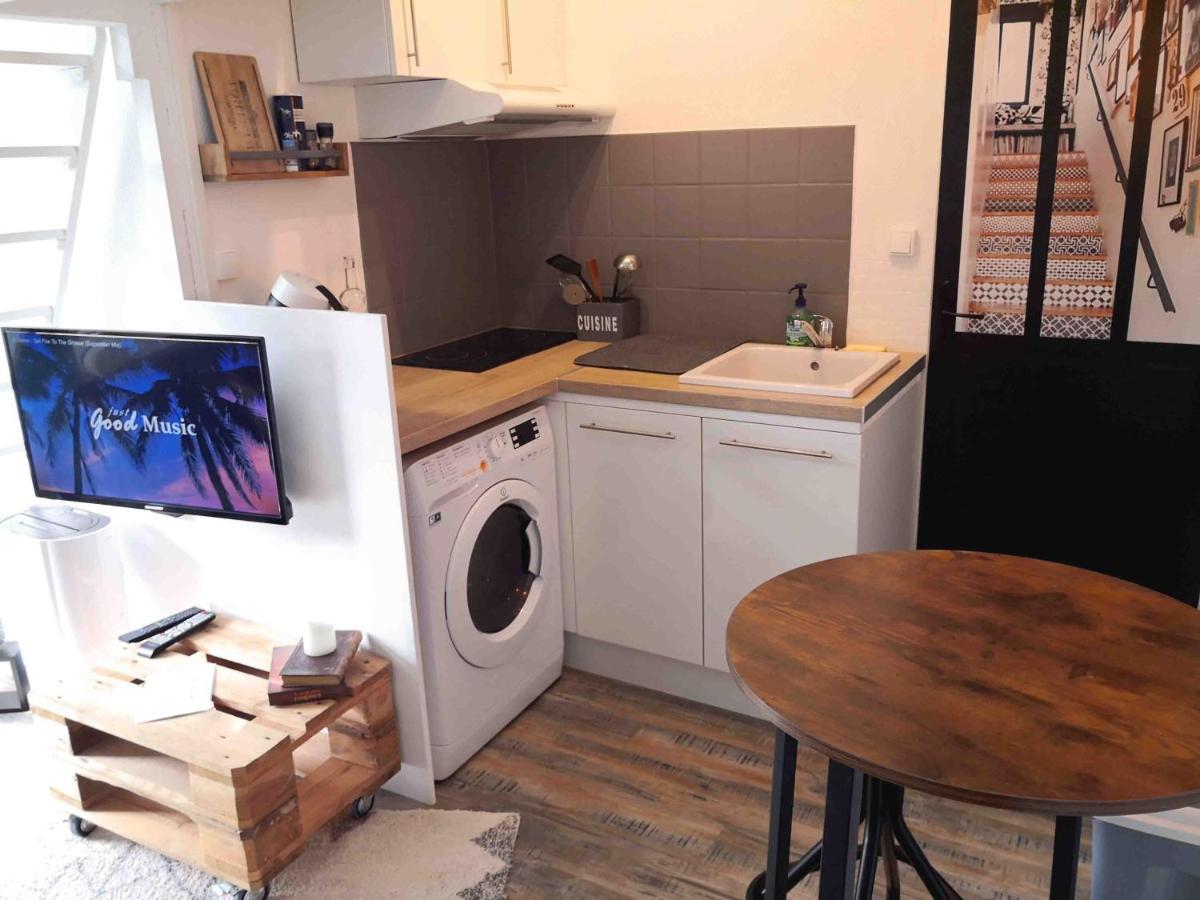 L'Intimiste A St Lo - Studio Duplex Prive - Atypique - Netflix - Wifi - Parking Gratuit - Entree Autonome Saint-Lo Dış mekan fotoğraf
