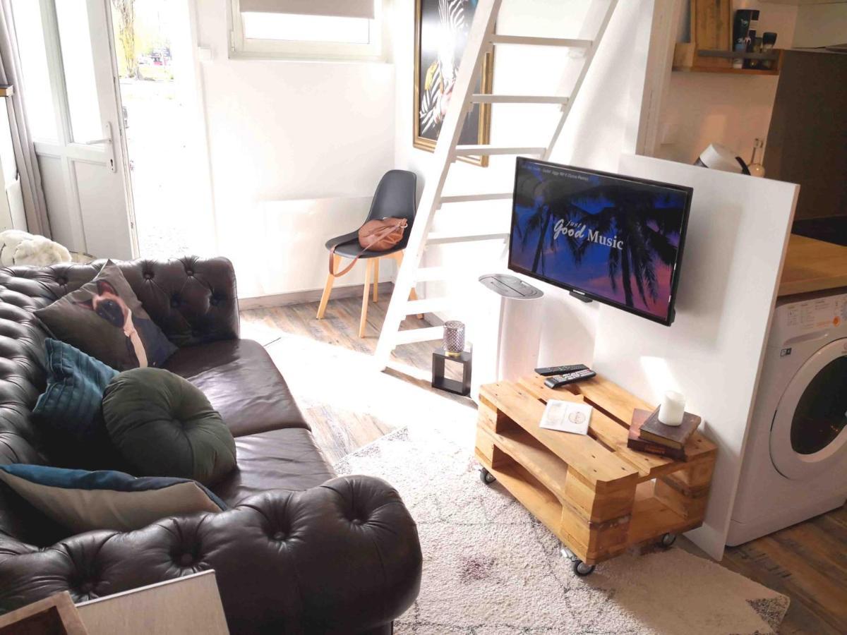 L'Intimiste A St Lo - Studio Duplex Prive - Atypique - Netflix - Wifi - Parking Gratuit - Entree Autonome Daire Saint-Lo Dış mekan fotoğraf